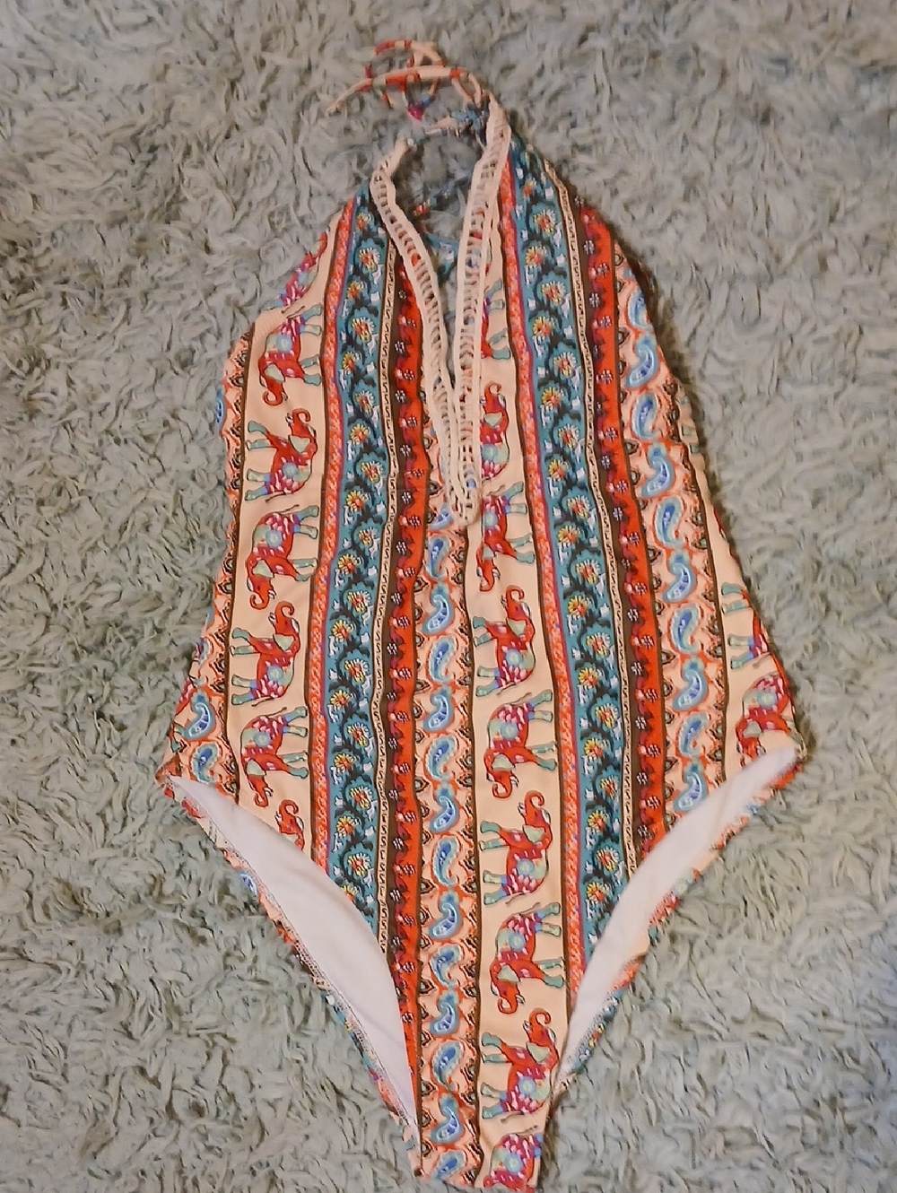 Zaful Elephant One Piece Swimsuit